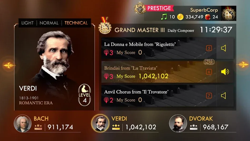 Pianista [MOD: безлимитные ноты и открыты все песни] Screenshot 3