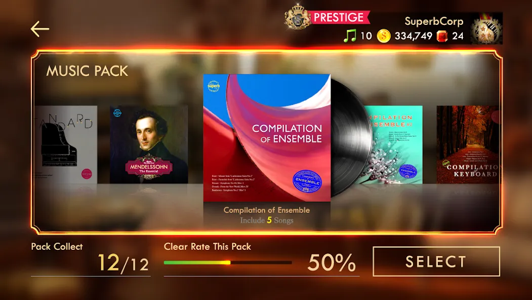 Pianista [MOD: безлимитные ноты и открыты все песни] Screenshot 4