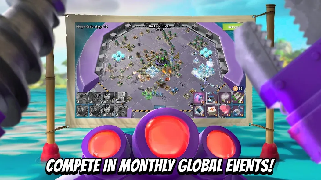Boom Beach [MOD: безлимитные ресурсы и ускоренное строительство] Screenshot 4