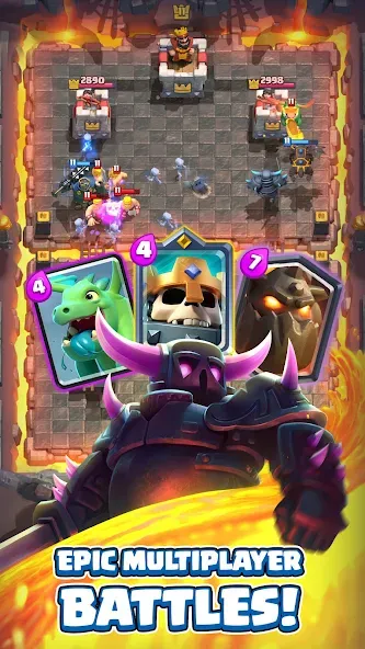 Clash Royale [MOD: много денег и открытые карты] Screenshot 1