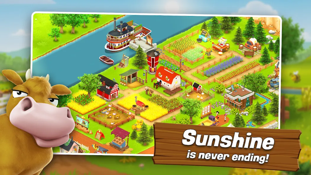 Hay Day [MOD: безлимитные монеты и алмазы] Screenshot 1