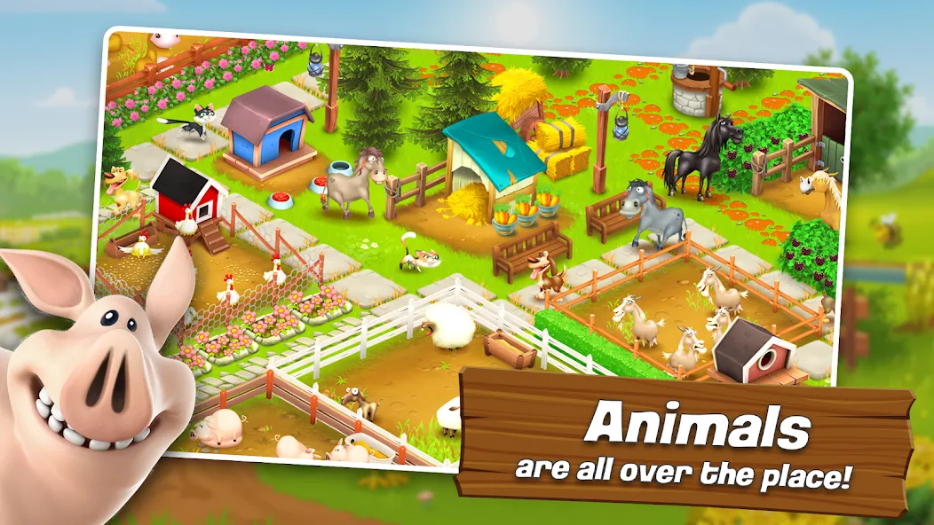 Hay Day [MOD: безлимитные монеты и алмазы] Screenshot 3