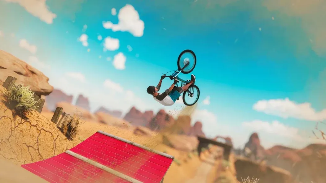 Bicycle Stunts: BMX Bike Games [MOD: безлимитные деньги и все трюки открыты] Screenshot 1