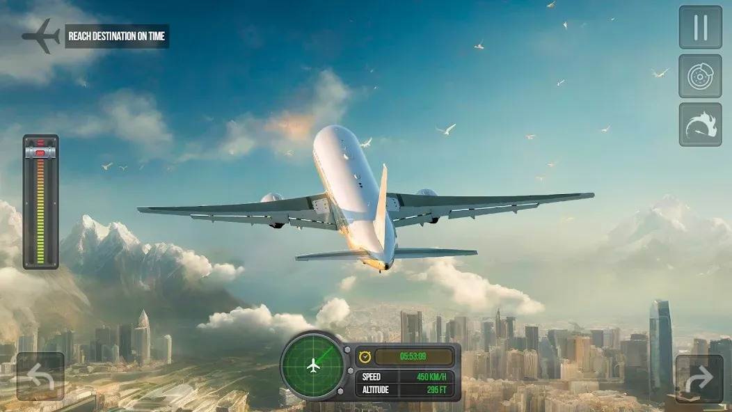 Flight Simulator - Plane Games [MOD: реалистичные полёты и новые самолёты] Screenshot 1