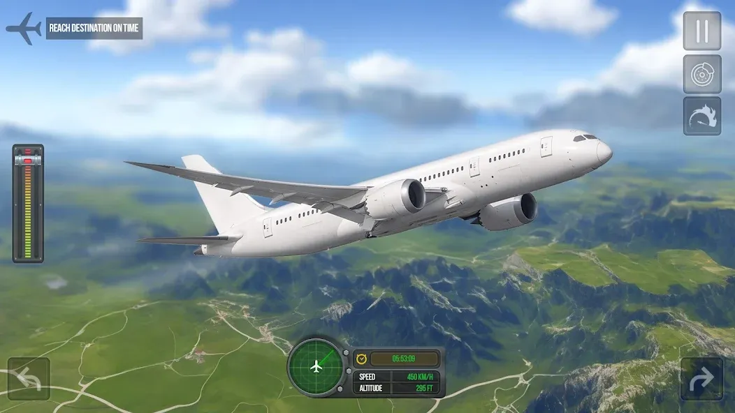 Flight Simulator - Plane Games [MOD: реалистичные полёты и новые самолёты] Screenshot 2