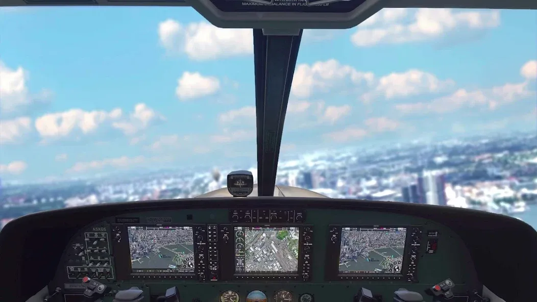 Flight Simulator - Plane Games [MOD: реалистичные полёты и новые самолёты] Screenshot 3
