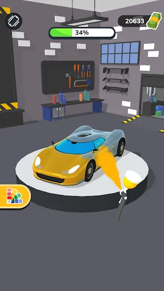 Car Master 3D [MOD: безлимитные деньги и все машины] Screenshot 3
