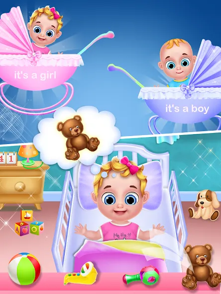 Mom Babysitting Game [MOD: безлимитные монеты и все уровни открыты] Screenshot 3