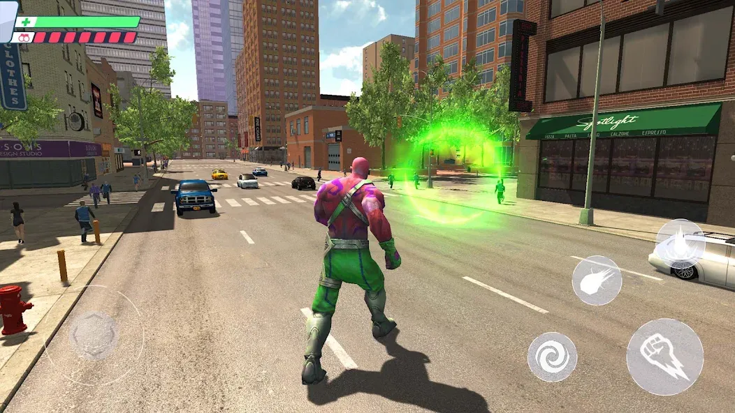 Super City Heroes:Super Battle [MOD: безлимитные деньги и супергерои] Screenshot 1