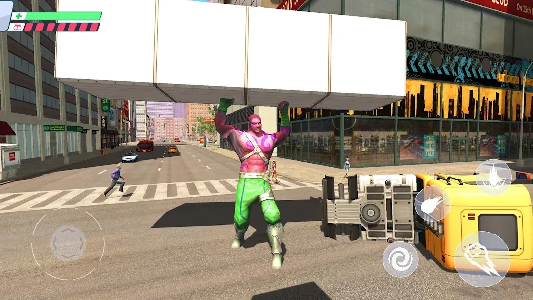 Super City Heroes:Super Battle [MOD: безлимитные деньги и супергерои] Screenshot 5