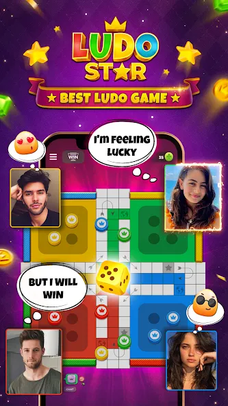 Ludo STAR: Online Dice Game [MOD: безлимитные монеты и автоход] Screenshot 1