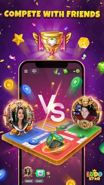 Ludo STAR: Online Dice Game [MOD: безлимитные монеты и автоход] Screenshot 2