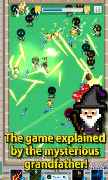 Merge Sword :Idle Merged Sword [MOD: безлимитные монеты и усиленные мечи] Screenshot 1