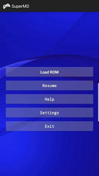 SuperMD (All in One Emulator] [MOD: все консоли разблокированы без рекламы] Screenshot 1