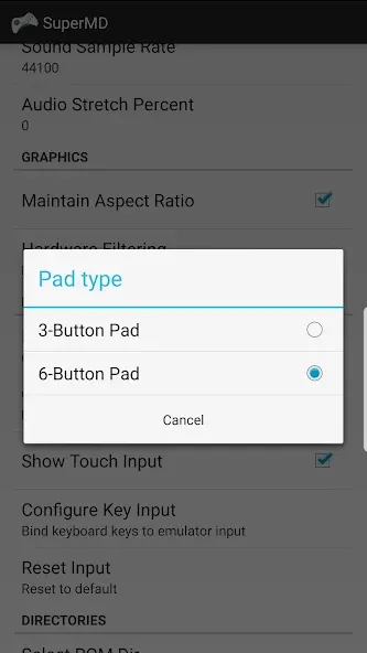SuperMD (All in One Emulator] [MOD: все консоли разблокированы без рекламы] Screenshot 4