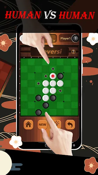 Reversi - Classic Reversi Game [MOD: безлимитные подсказки и отмена ходов] Screenshot 5