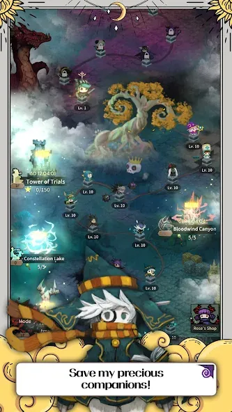 Tap Dragon: Little Knight Luna [MOD: безлимитные деньги и урон] Screenshot 5