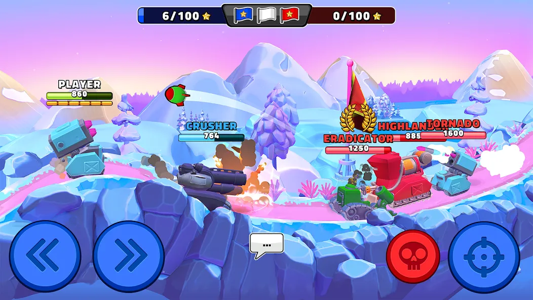 Hills of Steel 2 [MOD: безлимитные деньги и все машины] Screenshot 3
