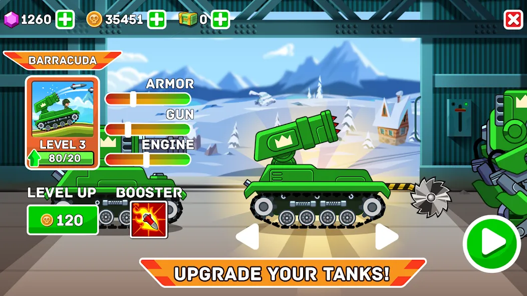 Hills of Steel [MOD: безлимитные деньги и топливо] Screenshot 3