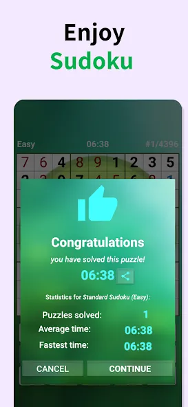 Sudoku offline [MOD: без рекламы и все уровни открыты] Screenshot 5