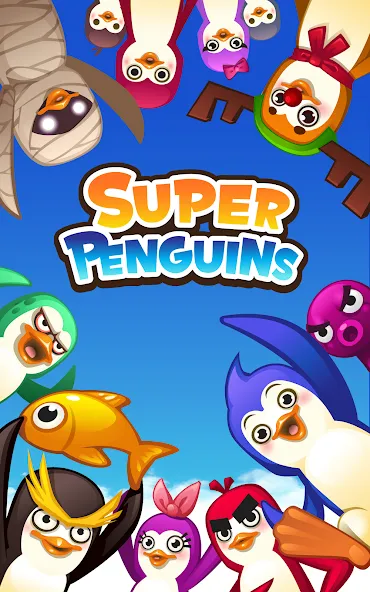 Super Penguins [MOD: безлимитные монеты и жизни] Screenshot 1