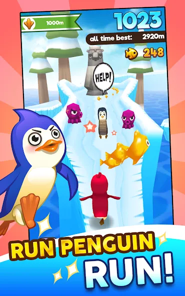Super Penguins [MOD: безлимитные монеты и жизни] Screenshot 2