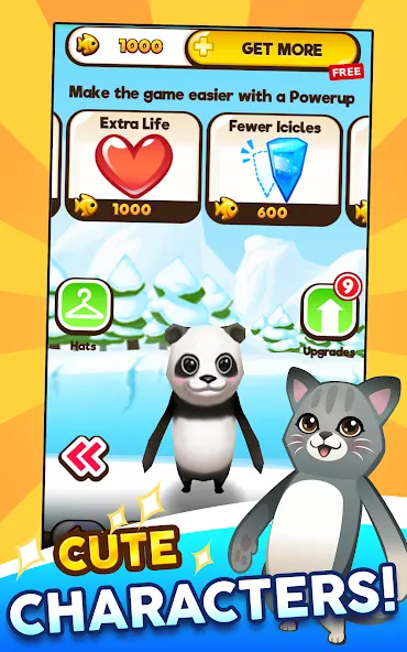 Super Penguins [MOD: безлимитные монеты и жизни] Screenshot 3