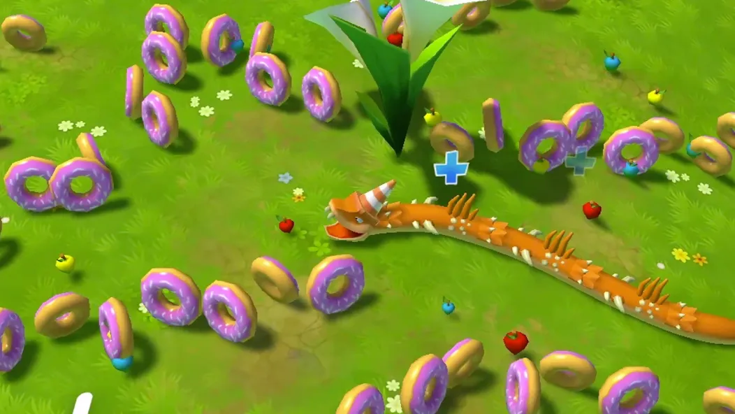 Snake Rivals - Fun Snake Game [MOD: без рекламы и много монет] Screenshot 3