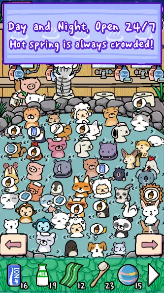 Animal Hot Springs [MOD: безлимитные деньги и ресурсы] Screenshot 3