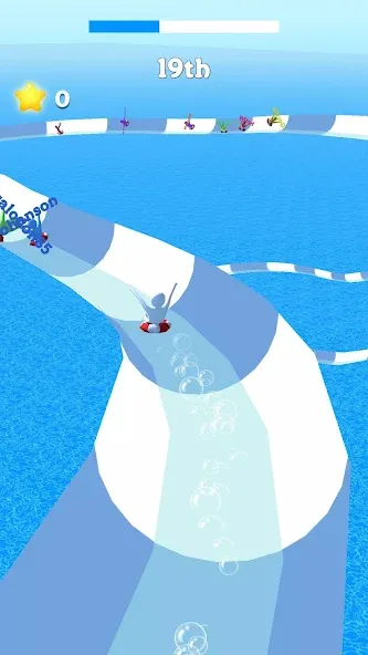 Waterpark Super Slide [MOD: безлимитные деньги и все горки открыты] Screenshot 4