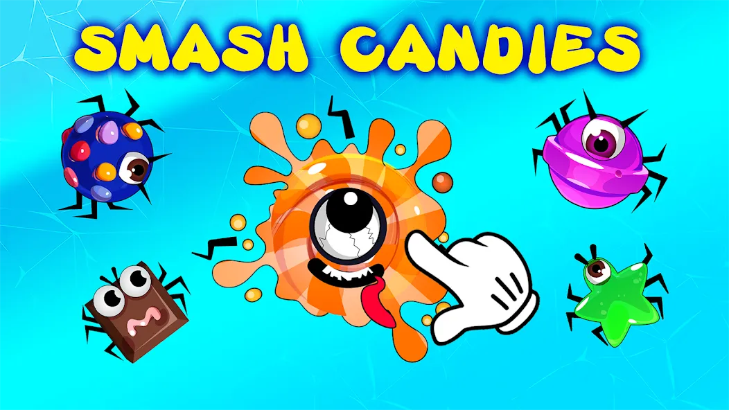 Bug Smashing toddler games [MOD: разблокированы все уровни и без рекламы] Screenshot 4