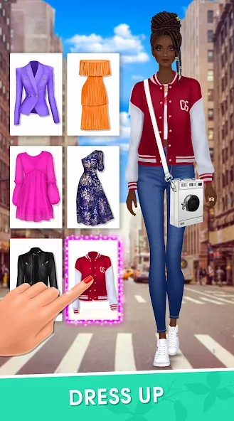 Fashion Triple Match: Dress Up [MOD: безлимитные деньги и все наряды] Screenshot 3