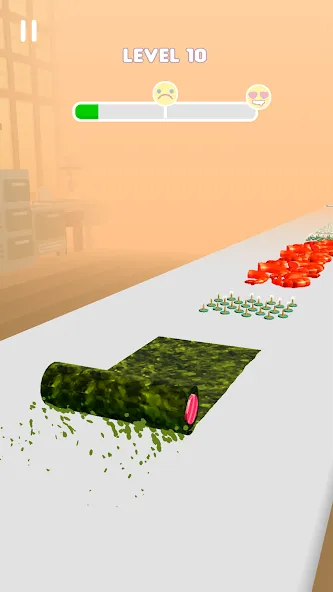 Sushi Roll 3D - Cooking ASMR [MOD: безлимитные деньги и все рецепты] Screenshot 1