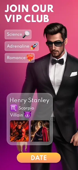 Love Sparks: Dating Sim [MOD: безлимитные деньги и энергия] Screenshot 1
