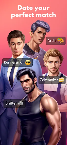 Love Sparks: Dating Sim [MOD: безлимитные деньги и энергия] Screenshot 3