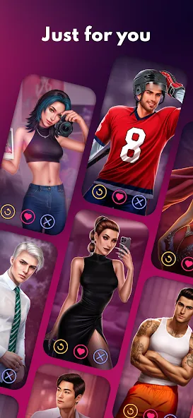 Love Sparks: Dating Sim [MOD: безлимитные деньги и энергия] Screenshot 5