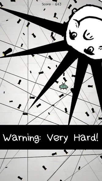 No Humanity - The Hardest Game [MOD: бесконечные жизни и монеты] Screenshot 1