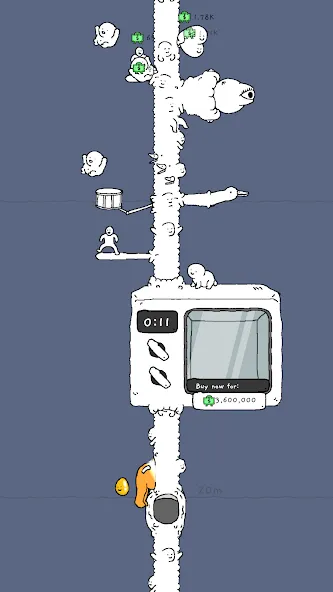 Tingus Goose - Weird Idle Game [MOD: безлимитные ресурсы и награды] Screenshot 4