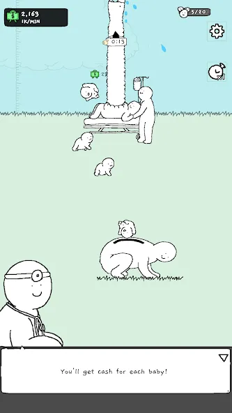 Tingus Goose - Weird Idle Game [MOD: безлимитные ресурсы и награды] Screenshot 5