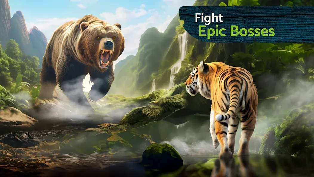 The Tiger [MOD: безграничная энергия и усиленные способности] Screenshot 4