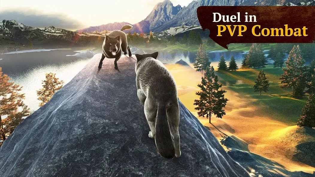 The Wolf [MOD: бесконечные ресурсы и улучшения] Screenshot 4