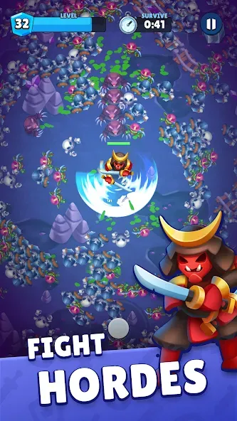 Heroes vs. Hordes: Survivor [MOD: безлимитные деньги и усиленные герои] Screenshot 2