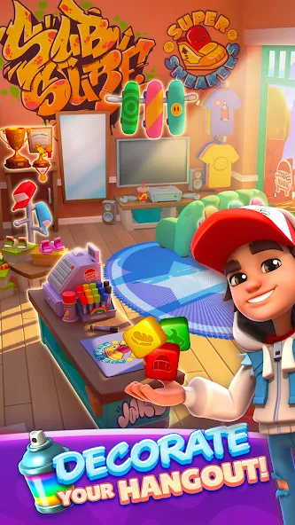 Subway Surfers Blast [MOD: безлимитные монеты и энергия] Screenshot 1
