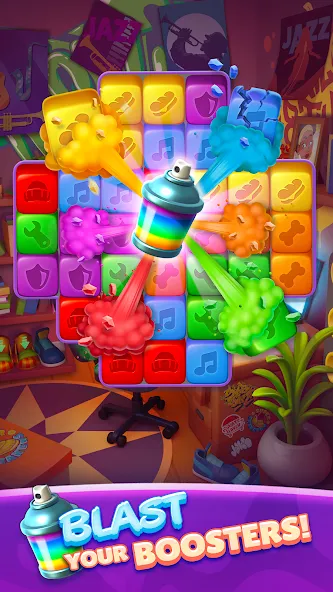 Subway Surfers Blast [MOD: безлимитные монеты и энергия] Screenshot 3