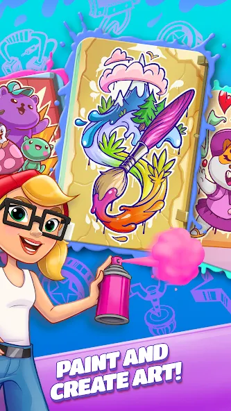 Subway Surfers Match [MOD: безлимитные монеты и бустеры] Screenshot 3