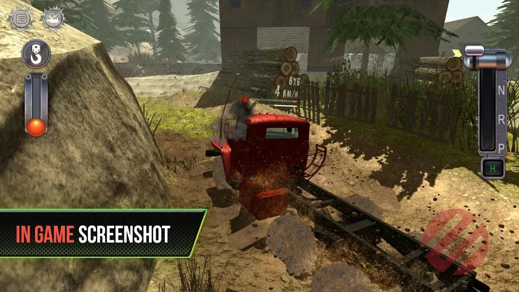 Truck Simulator OffRoad 4 [MOD: безлимитные деньги и топливо] Screenshot 5