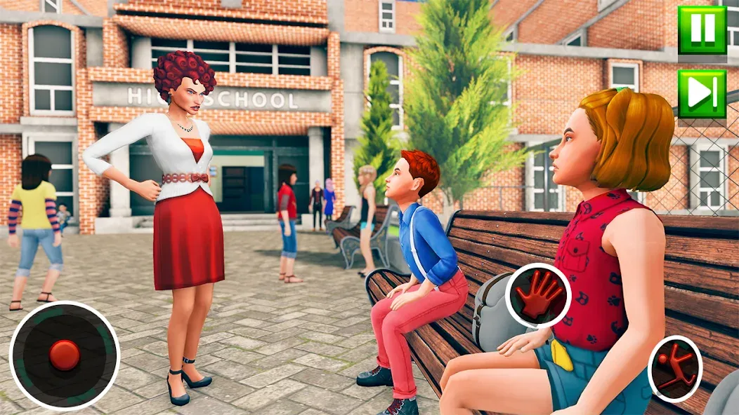 High School Teacher Sim Games [MOD: безлимитные деньги и всё открыто] Screenshot 4