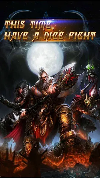 Dark God of War：Idle AFK RPG [MOD: безлимитные ресурсы и алмазы] Screenshot 1
