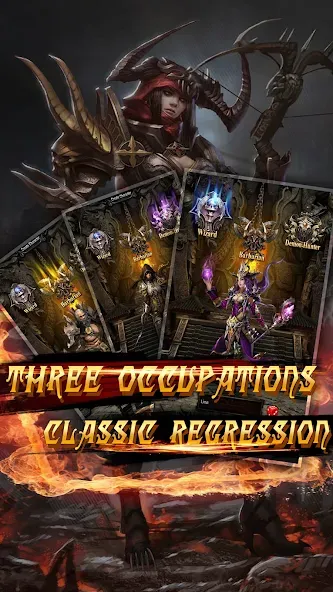 Dark God of War：Idle AFK RPG [MOD: безлимитные ресурсы и алмазы] Screenshot 2
