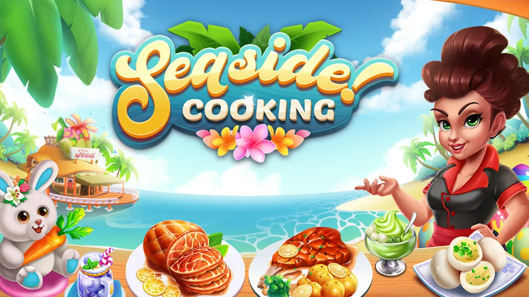Cooking Seaside - Beach Food [MOD: много монет и все уровни открыты] Screenshot 1